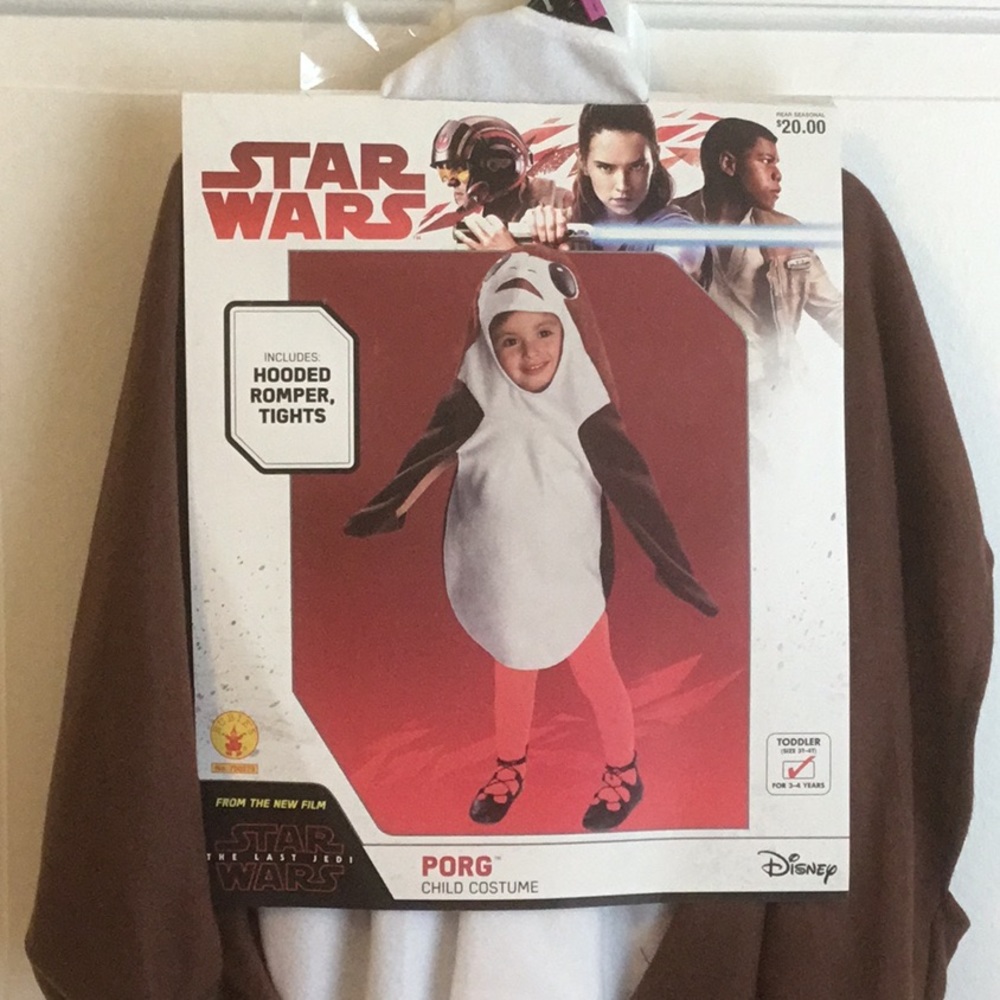 Toddler Star Wars Porg Costume NEW! - Picture 3 of 5
